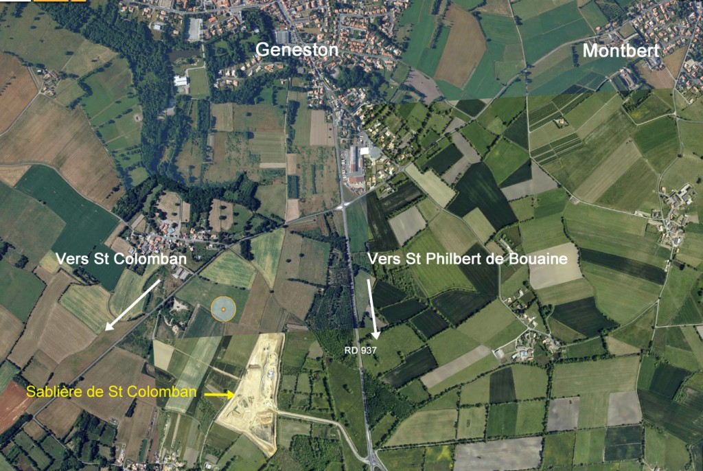 Vue aérienne carrière Gagnerie copie