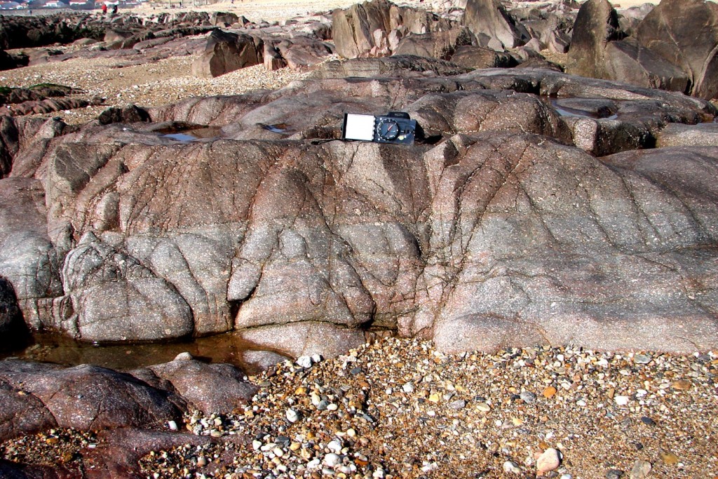 Coulée d'ignimbrite ( = "nuée ardente") de al Normandelière (85 - Brétignolles-sur-Mer)